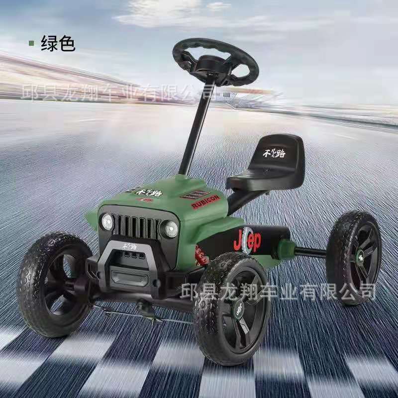 Spot supply children's four-wheel bicycle boys and girls kart anti-rollover sliding balance toy car