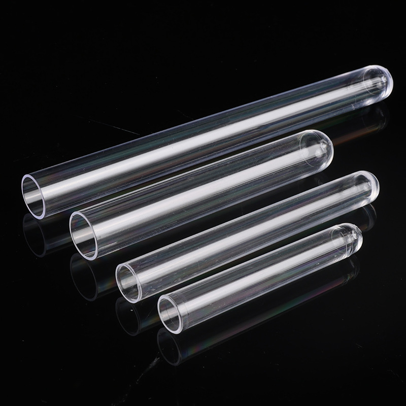 Disposable plastic test tube manufacturers flow with plug sample tube experimental consumables hard with plug put test tube