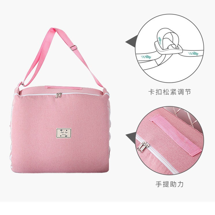 Ins South Korea Portable Mummy Baby Holding Nest Isolated Shoulder Mummy Bag Stamping Pillow Luggage Bed Middle Bed Crib