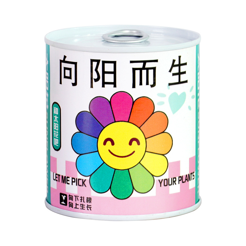 Children's Planting Can Potted Green Plants Blind Box Kindergarten Primary School Students Plant Growth Observation Germination Seeds