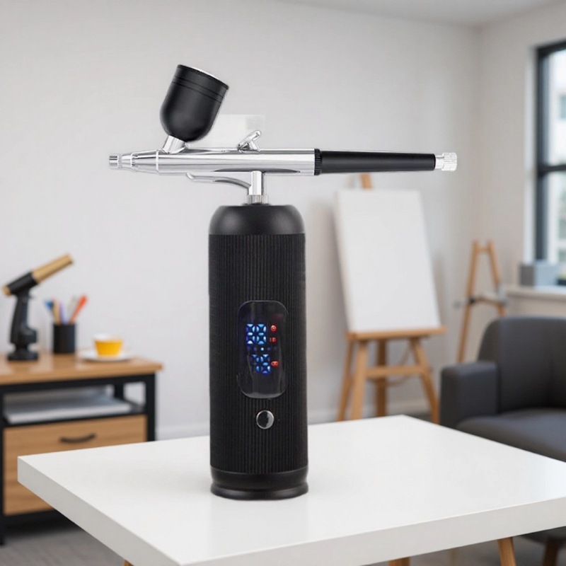 Кросс-бордерный новый трехскоростной кислородный инъектор с цифровым дисплеем, высоконапорная ручка для спрея для ногтей, портативное устройство для увлажнения для домашнего использования, оптовая продажа с завода