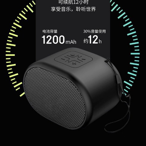 HP HP genuine goods BTS01 Wireless Bluetooth Speaker Portable Mini Portable Multi-function Multimedia Small Sound