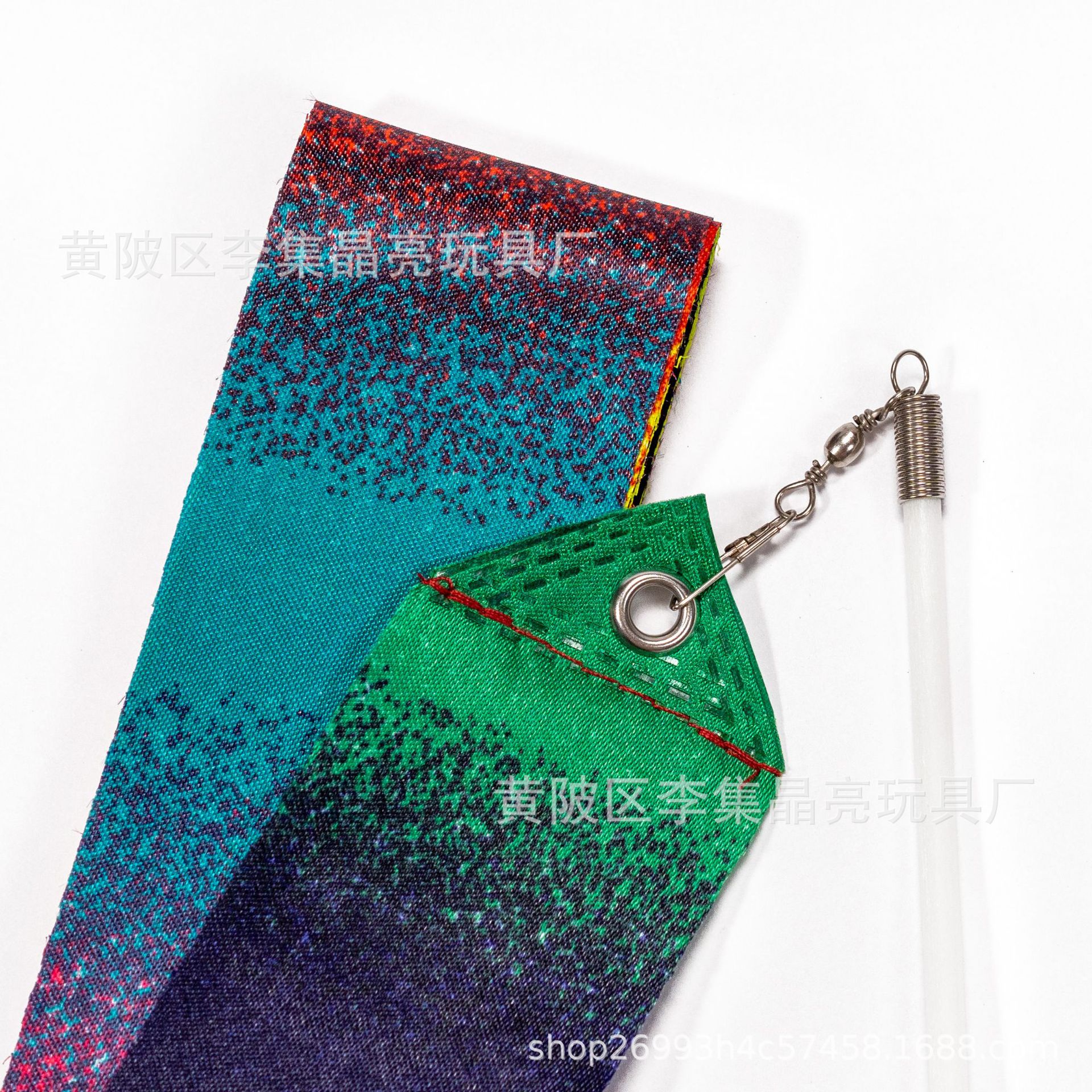 Supply 2m Gradient Color Gymnastics Ribbons Square Dance Adults and Kidsren Dance Ribbons School Gymnastics Dance Ribbons