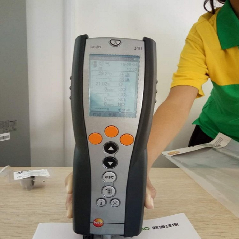 Industrial-Grade German Testo Testo350 Flue Gas Analyzer Is Available from Stock