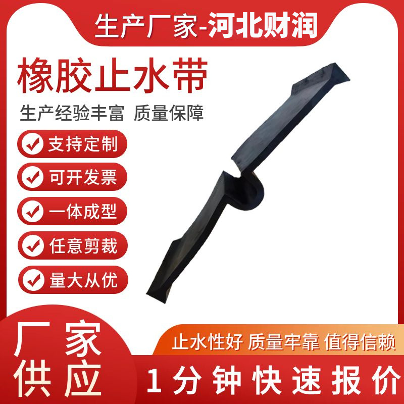 Processing and Customization of Removable Rubber Water Stopper with Steel Edge Removable Water Stopper with Double U-Shaped Rubber Water Stopper
