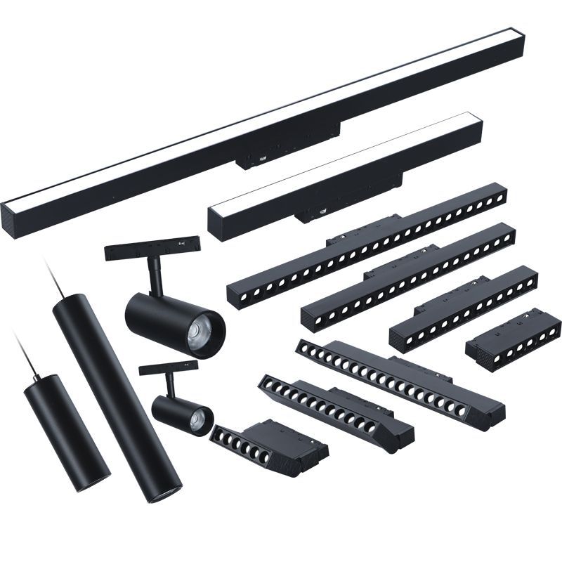 Magnetic Track Light Embedded Main Light Home Living Room Ceiling Concealed Hotel House New Led Line Light