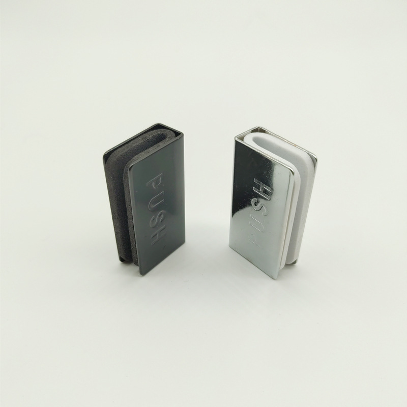 Зажим для двери из акрилового органического стекла, может зажимать 6 мм стеклянную дверь U-образной формы