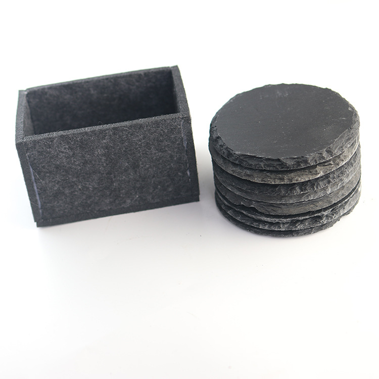 Оптовые креативные рекламные подарки Европы и Америки, круглые подставки из фетра