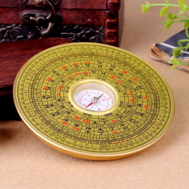 Professional feng shui compass compass comprehensive plate compass geomancy measurement orientation portable size ornaments manufacturers wholesale