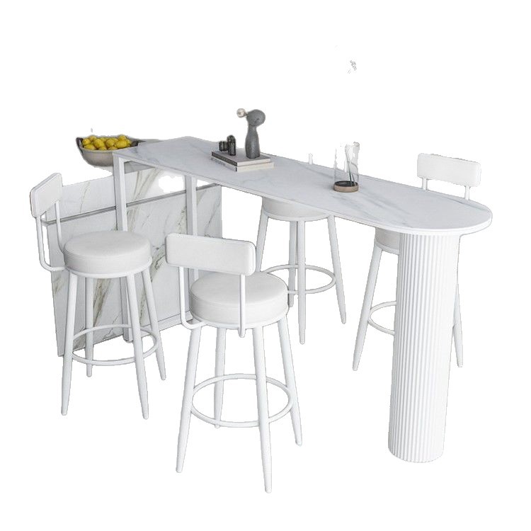 Bar Chair High Stool with Backrest, Simple Bar Chair, High Chair, Bar Chair, Bar Table Chair