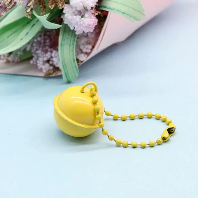 Factory Direct Sales Colorfulful Glass Bead Chain Handmade DIY Material Paint Chain Colorfulful Hanging Chain Tag Chain Beaded Chain