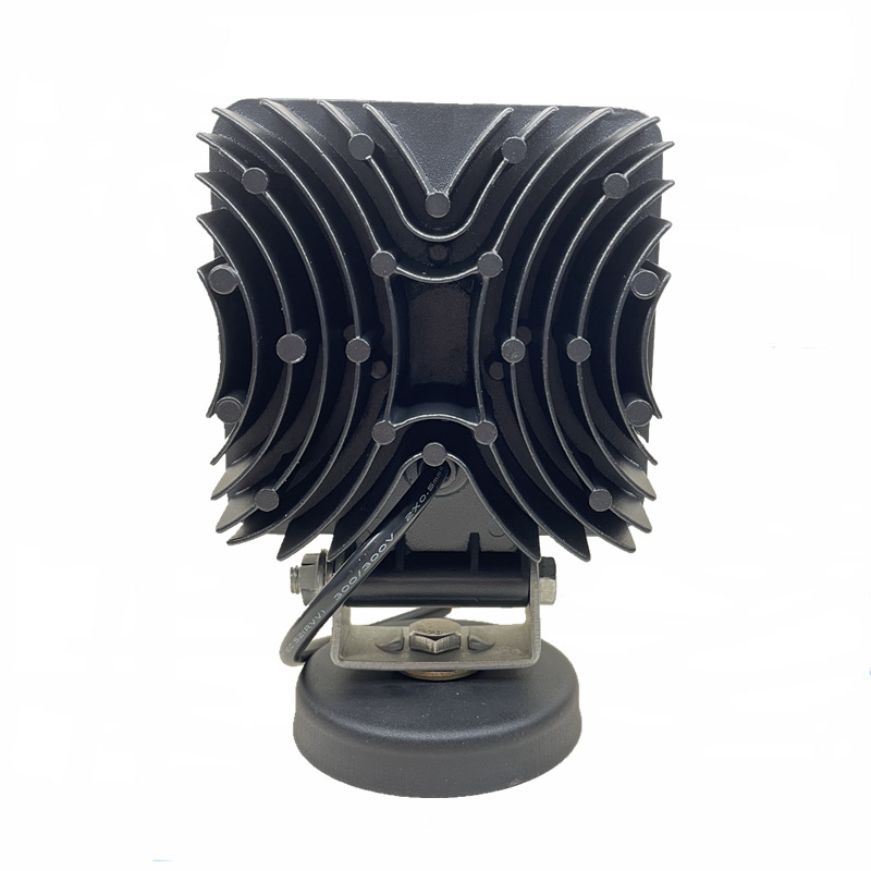 Factory direct supply 4 inch square 48W car led work light modified off-road vehicle spotlight forklift headlight