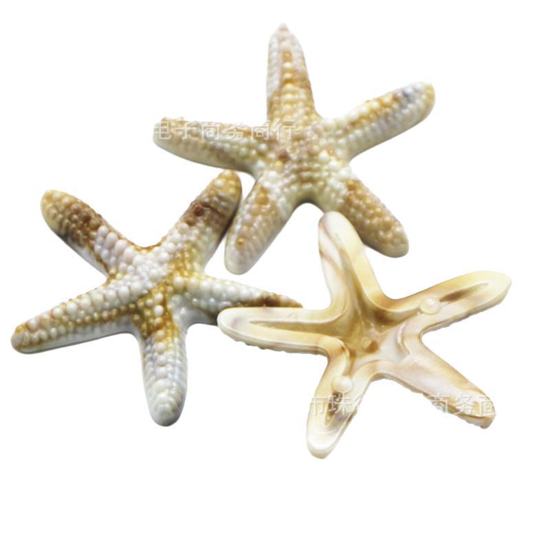 Wholesale Simulated Acrylic Simulated Starfish Mediterranean Starfish Decoration Mobile Phone Case Patch Fish Tank Decoration Ornaments