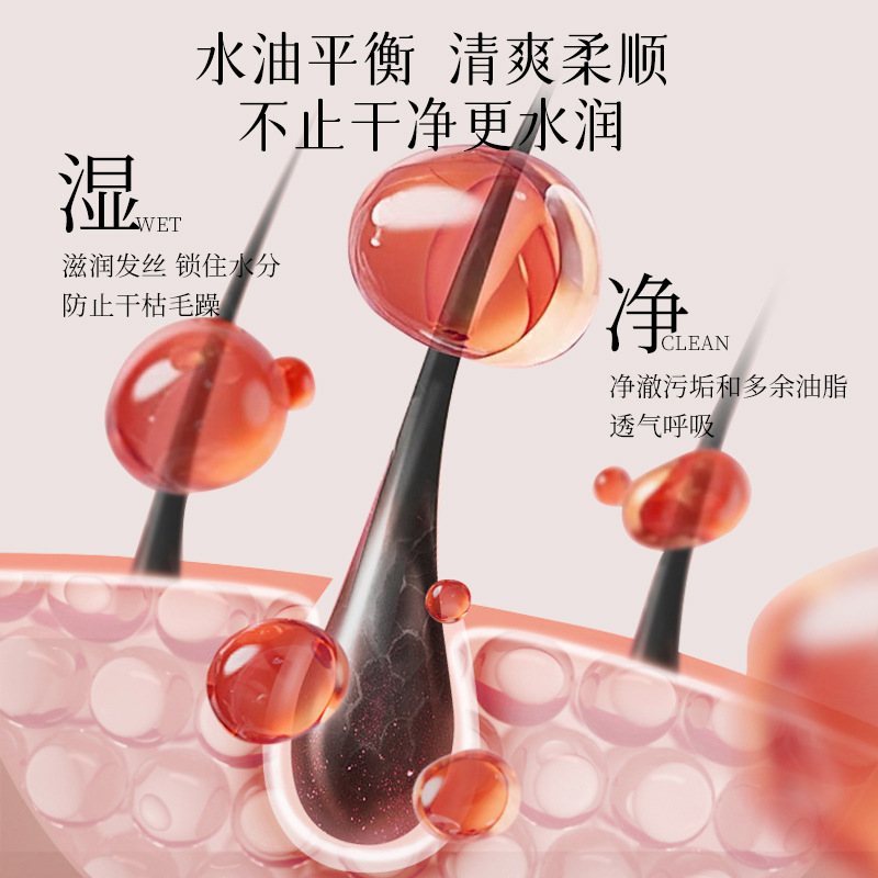 [Buy 1 Get 3] Bird's Nest Protein Peptide Silky Smooth Fragrance Shampoo with Long-Lasting Fragrance 500ml, Get Three Bottles