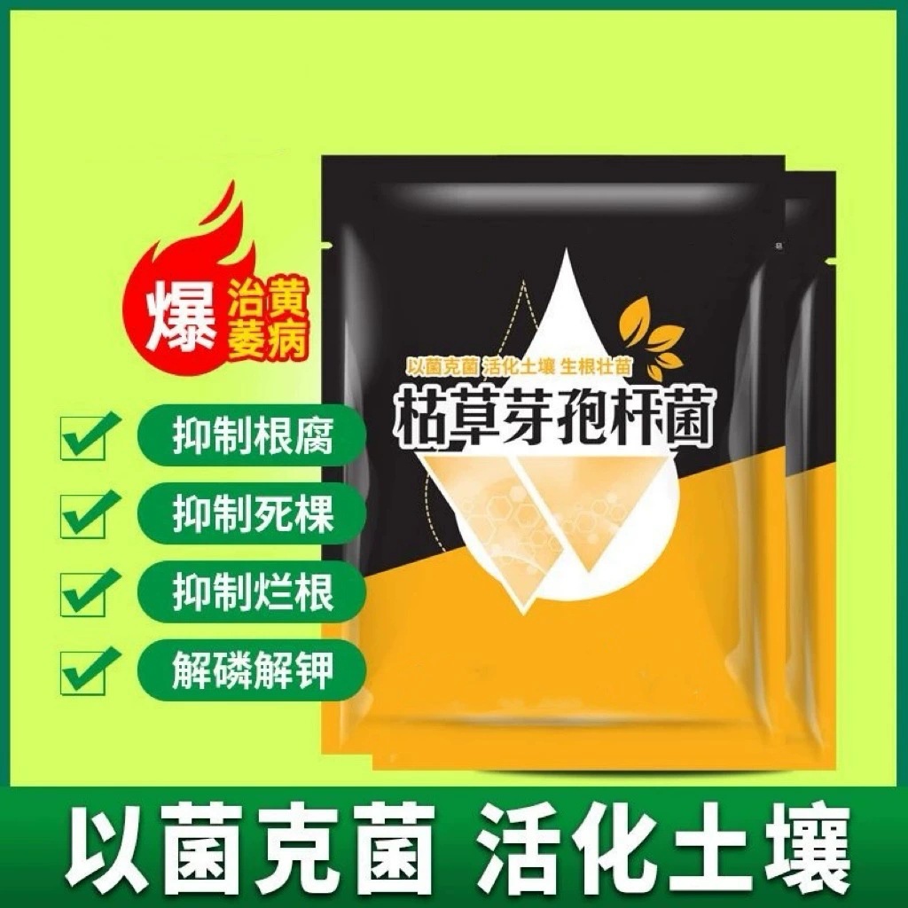 Bacillus Subtilis Powder Agricultural Microbial Agent Soil Improvement Activated Treasure Black Water Fertilizer Orchid Universal