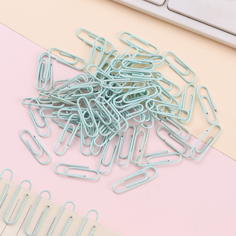 Cross-border exclusive for macaroon color paper clip 28MM 33MM 50mm color paper clip U-shaped pin