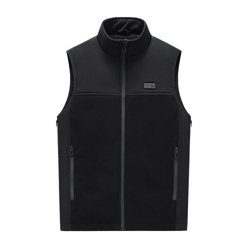 Cross-Border Winter Smart Vest with Three Controls and 13 Heating Zones, Unisex Heated Vest Manufacturer Wholesale