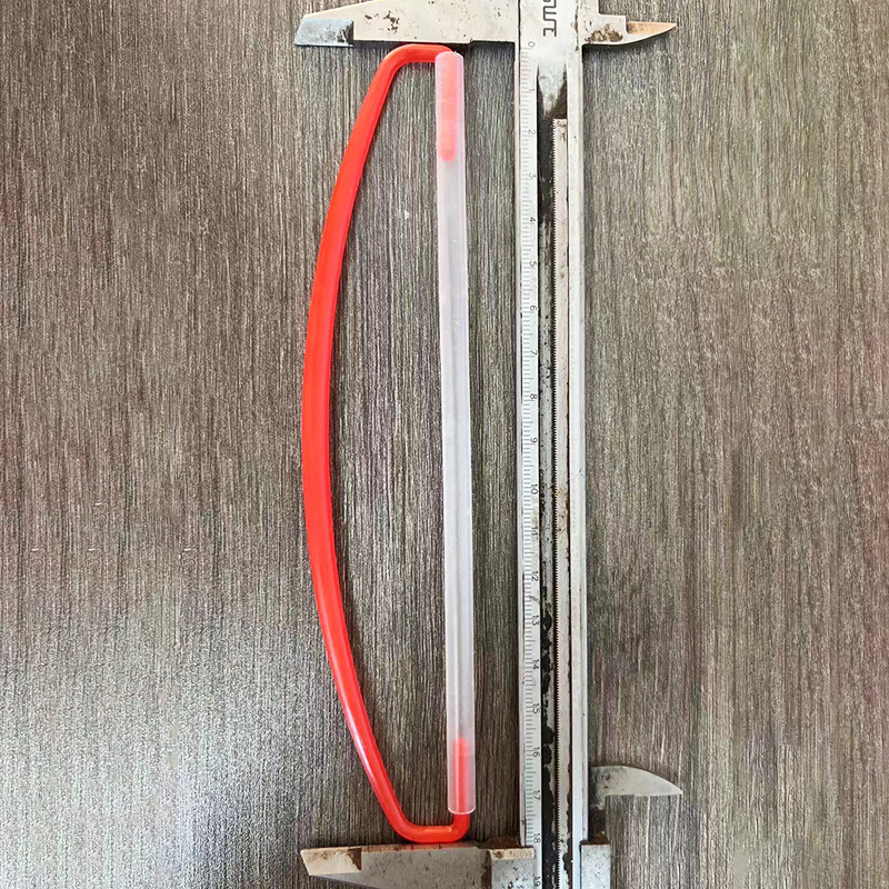 Factory wholesale hand-pulled flagpole hand-pulled handle 17cm pull flag festive red hand-pulled flagpole