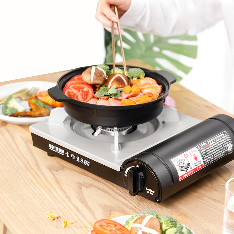 Портативная уличная газовая плита Iwatani для домашнего использования, для хот-пота и барбекю, удобная и портативная