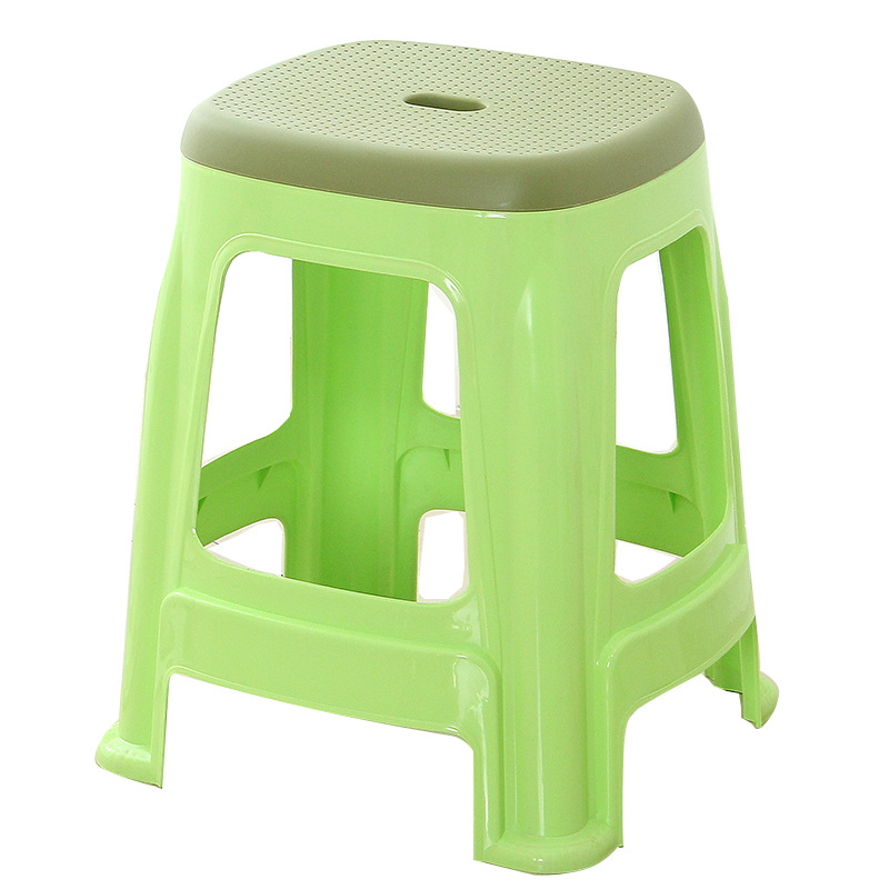 Children's Chair Thickened Household Children's Dining Chair Baby Small Bench Kindergarten Back Chair Non-Slip Plastic Yuan San