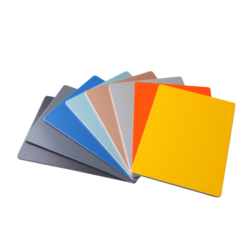 Shanghai Jixiang Aluminum Plastic Panel Wholesale 3Mm4Mm Aluminum Plastic Panel Self-Adhesive Board Wall Sticker Advertising Sign Door Decorative Board