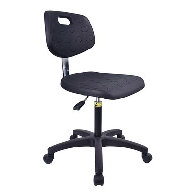 Anti-Static Chair Dust-Free Workshop Factory Work Swivel Chair Leather Back Chair Laboratory Adjustable Pu Foam Chair