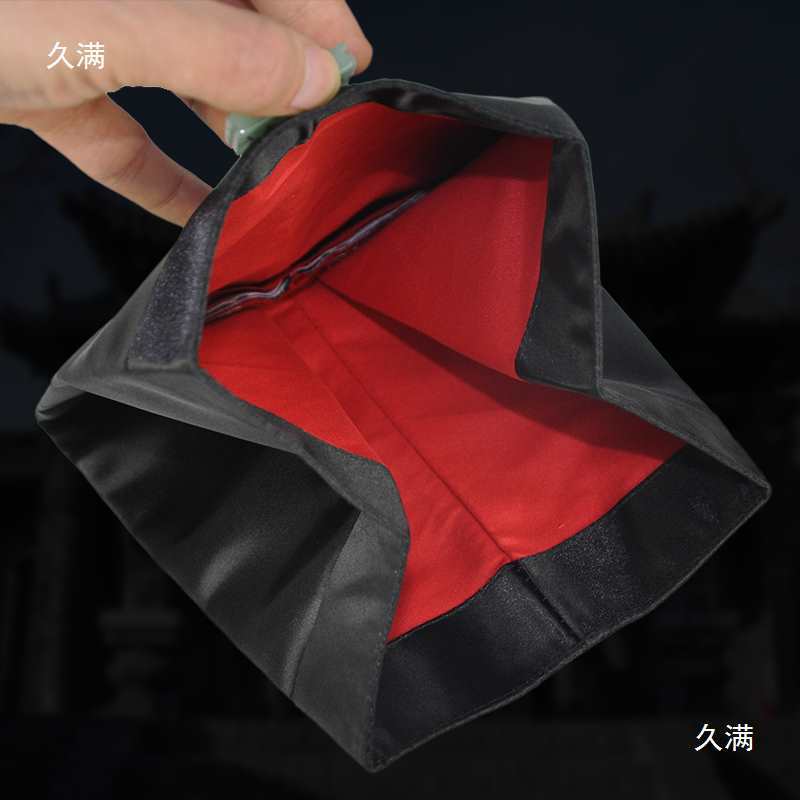 Taoist Hat, Taoist Costume, Taoist Robe, Taoist Costume, Sancheng Hat, Plain Glossy Mesh Taoist Scarf, Zhuangzi Scarf