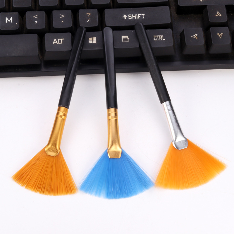 Fan brush computer keyboard shaver camera dust cleaning tool lens mobile phone razor cleaning dust brush