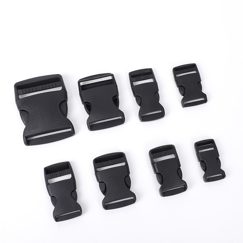 Manufacturer's Ready-Made Plastic Buckle 1-5cm School Bag Waist Bag Buckle Multi-Functional Buckle Suitcase Mother Adjustment Buckle