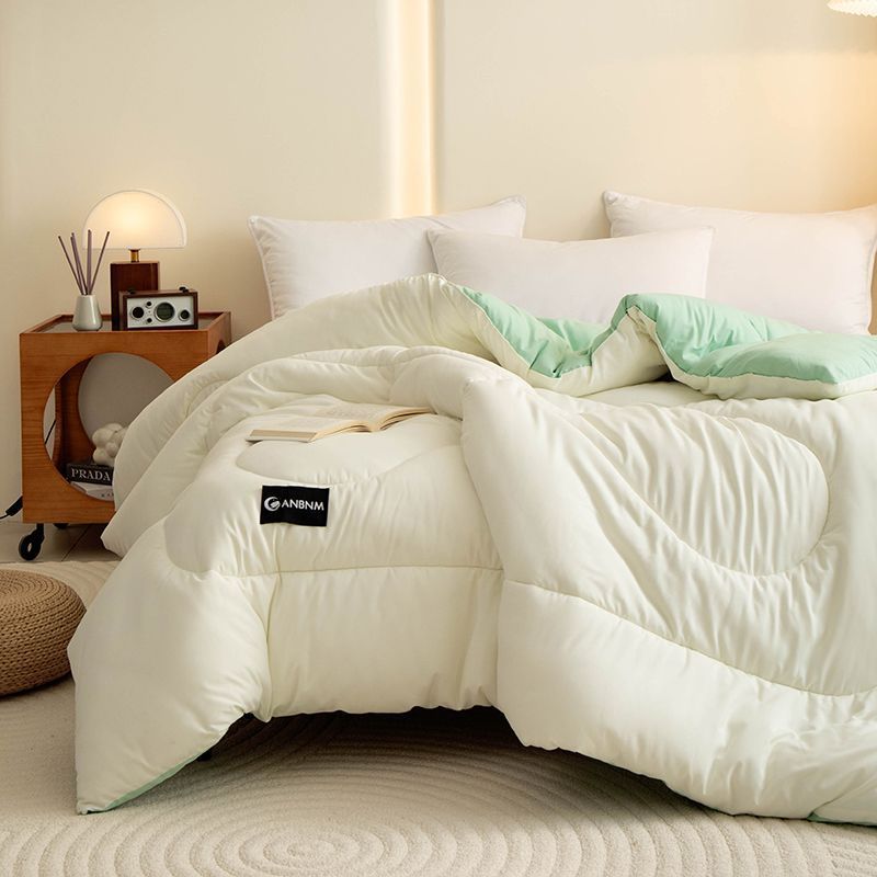 Antarctic Soy Fiber Quilt Winter Quilt Cotton Core Thickeneded Warm All-Season Air-Conditioned Quilt Spring & Fall Quilt Single