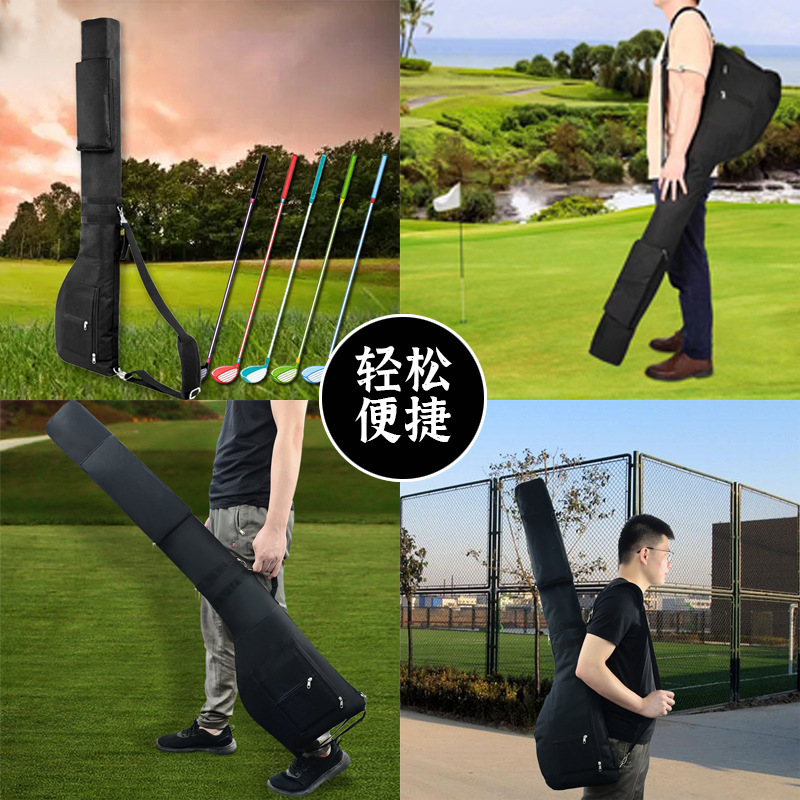 Golf Cart Bag Portable Foldable Large Capacity Bag Golf Supplies Multifunctional Storage Bag