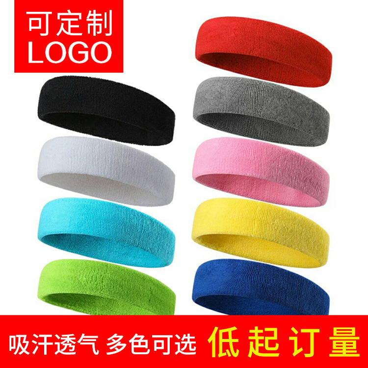 Спортивная впитывающая пот полотенце повязка на голову для outdoor фитнеса йоги повязка на голову с логотипом