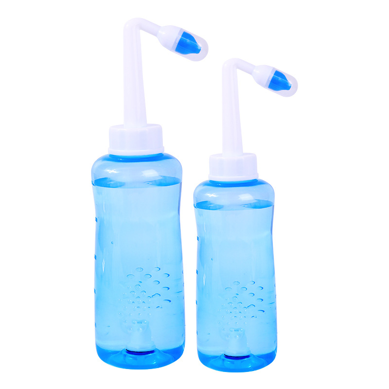 Jiamis Portable Adult Children's Home Nose Washing Bottle Nasal Rinse Washing Bottle Nasal Salt