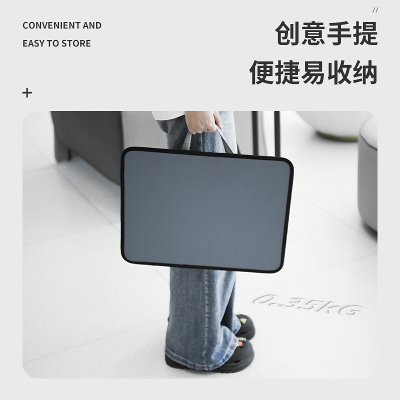 Portable Leg Desk for College Students Dormitory Watching Dramas Tablet Stand Laptop Desk Heightening Support Table Mat
