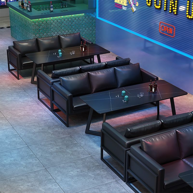 Industrial Style Bar, Bar Booth, Sofa, Coffee Shop Theme, Western Restaurant, Music Bar, Bistro Table and Chair Combination