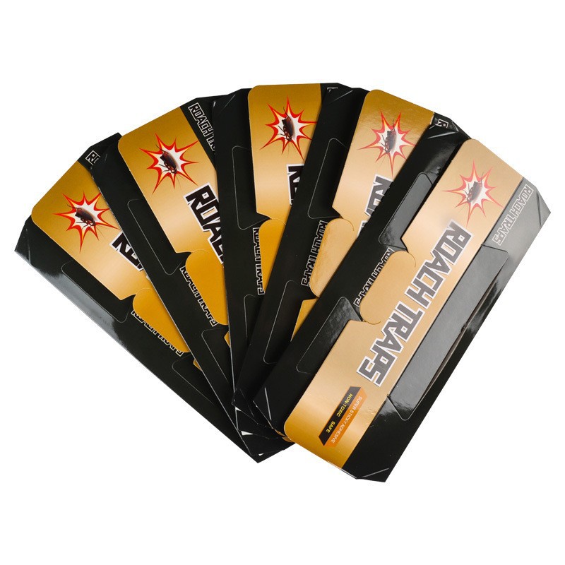 English Version of Cockroach House Cockroach Stickers Household Indoor Cockroach Glue Trap Trap Bedbug Reptile Paste to Kill Cockroaches