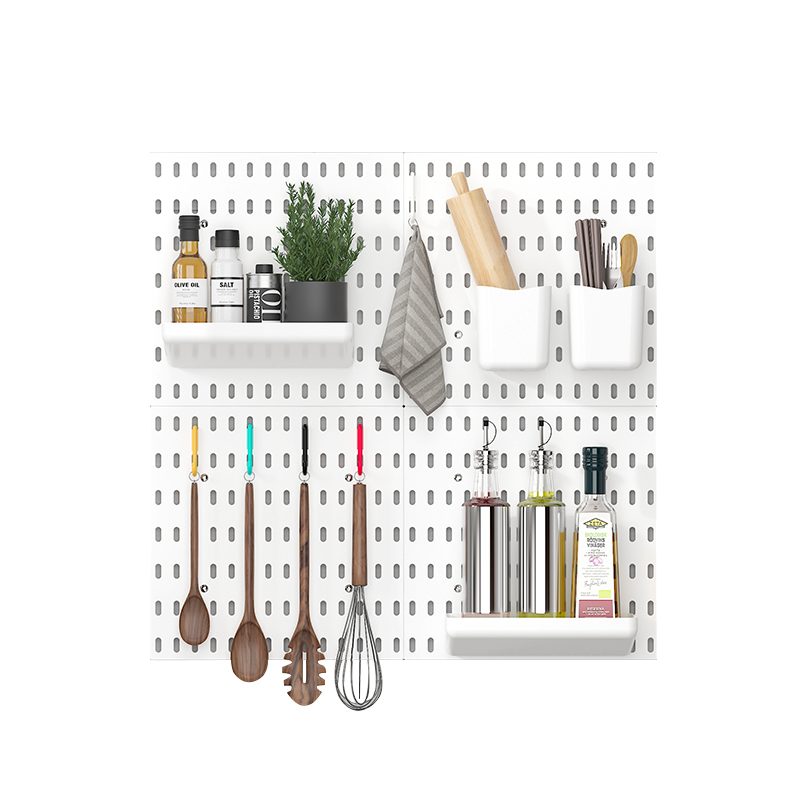 Увеличенная отверстие самоклеящаяся безотверстная полка для хранения на кухне настенная доска без гвоздей для ванной