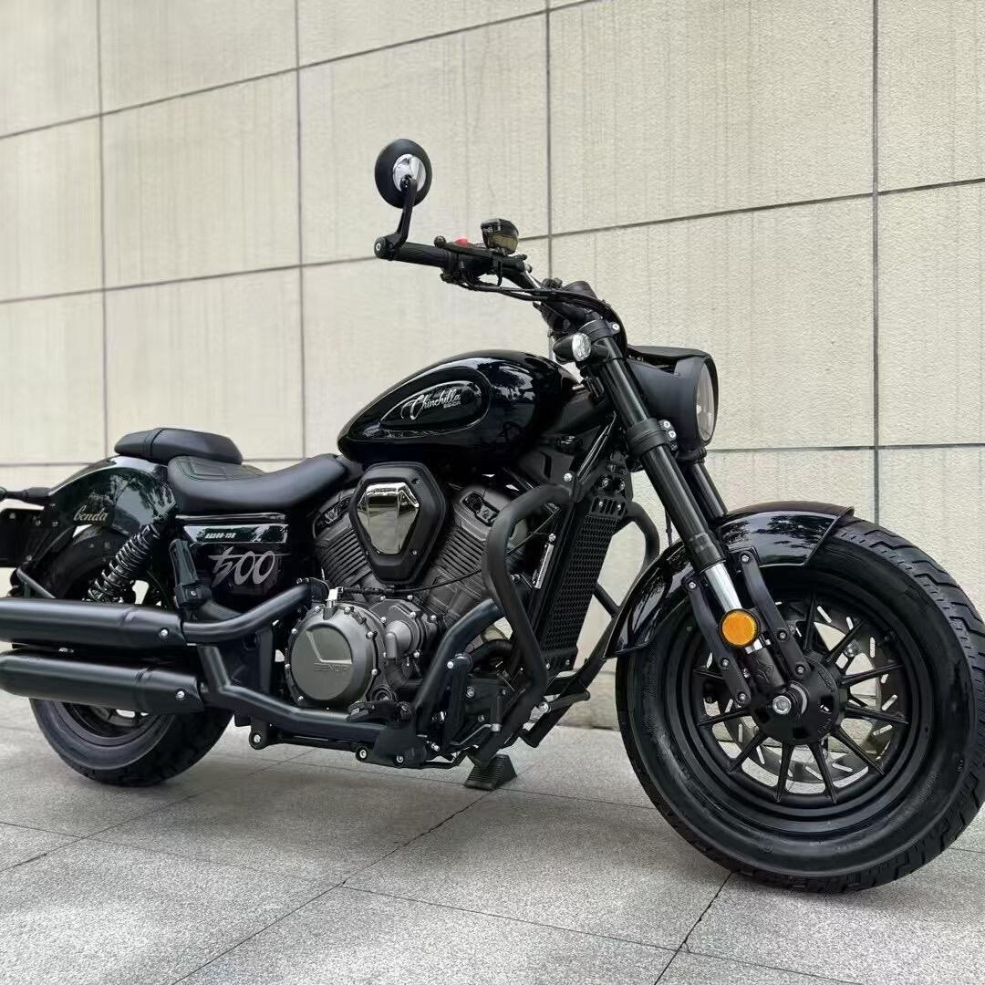 New Benda Chinchilla 450 Cruise Prince Water-Cooled V-Type Twin-Cylinder Retro Motorcycle