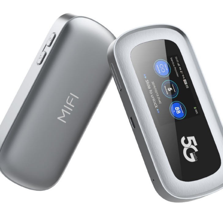 G5020 Spot 5g High-Speed Portable Wifi Plug-In Sim Card Portable Mifi4400Mah Battery Wireless Fan Mq68