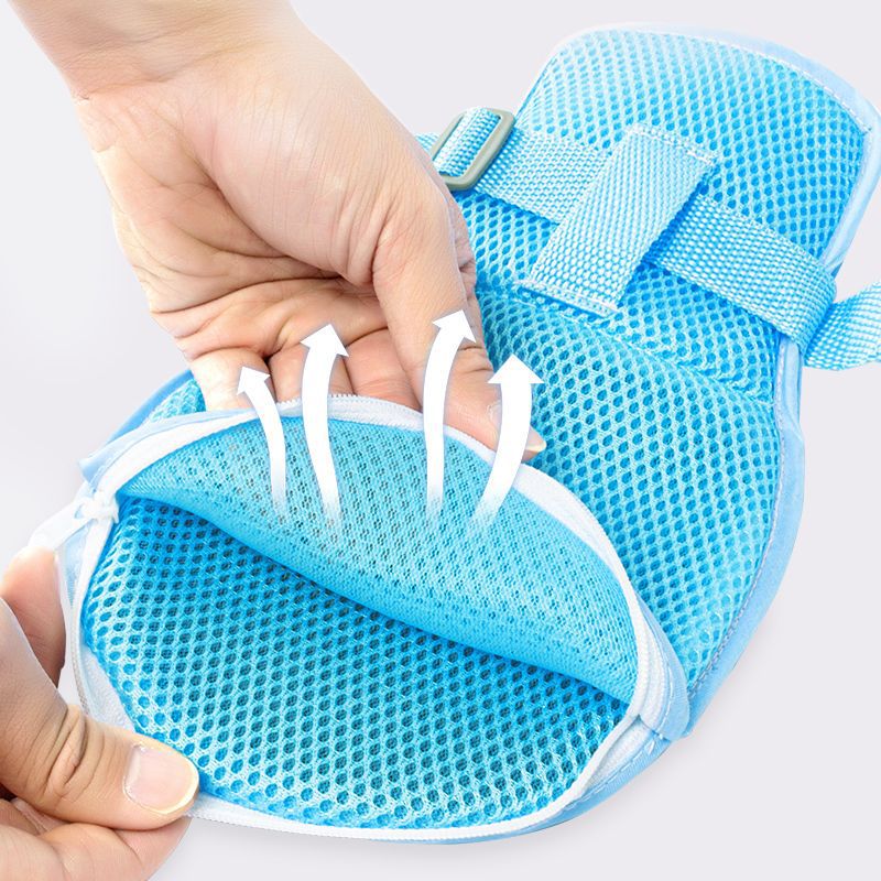 Anti-scratch Anti-self-injury Wrist Fixation with Tie Rope Restraint Gloves Anti-scratch Medical Gloves Summer Anti-scratch Artifact