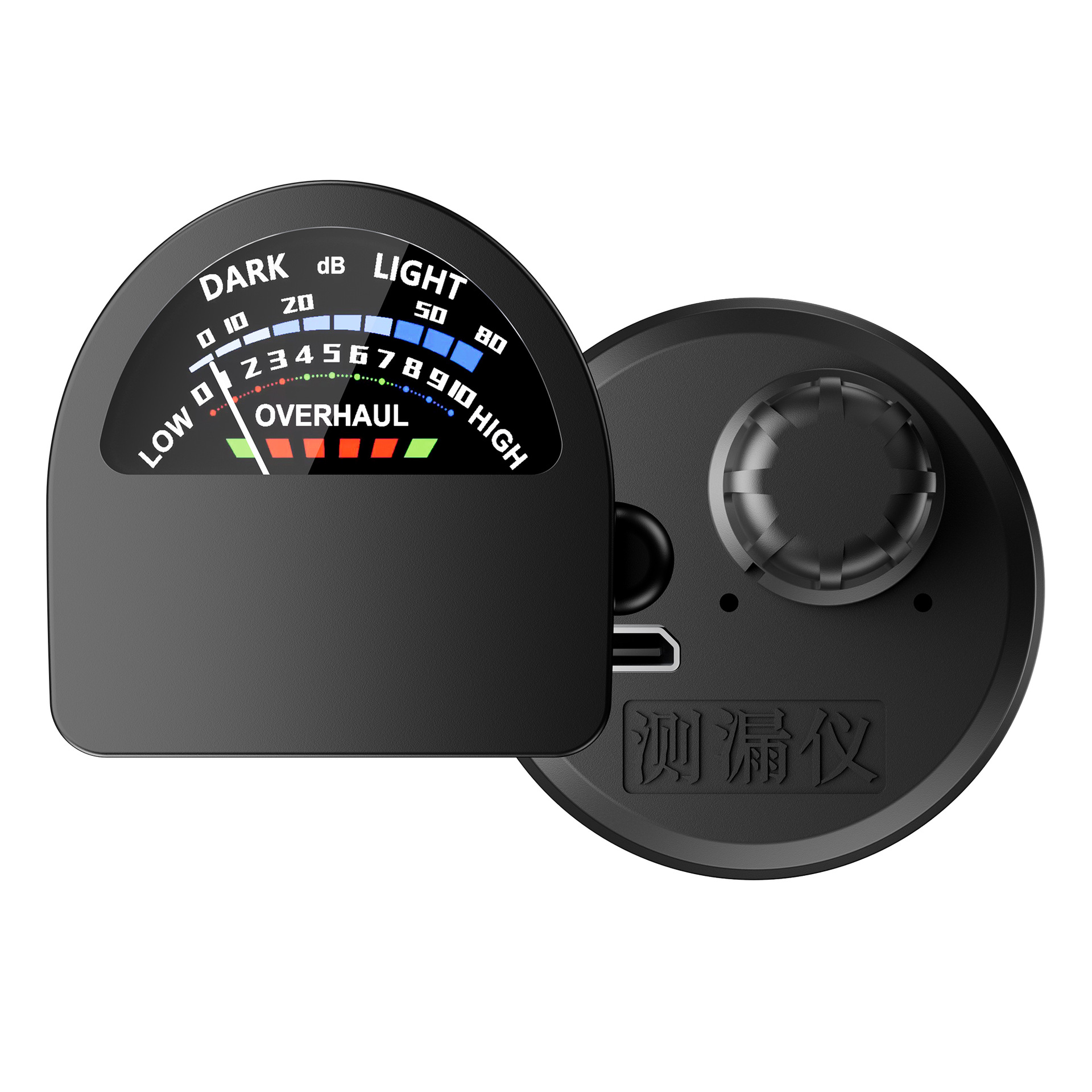 Прибор для обнаружения утечек F01, аудио, акустическая волна, отображение силы, размер, шкала, визуальный метр поля аудио