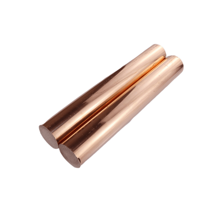 T2 Copper Rod Solid Pure Copper Cylinder DIY Electrode Copper Rod Red Copper Rod 2 3 4 5 6 30 40 60 50mm