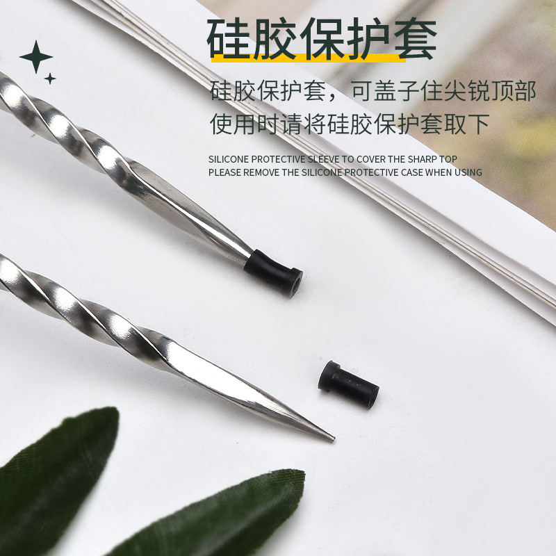 Bill Pin Desktop Paper Inserter Cashier Bill Collection Block Bar Supplies Document Insertion