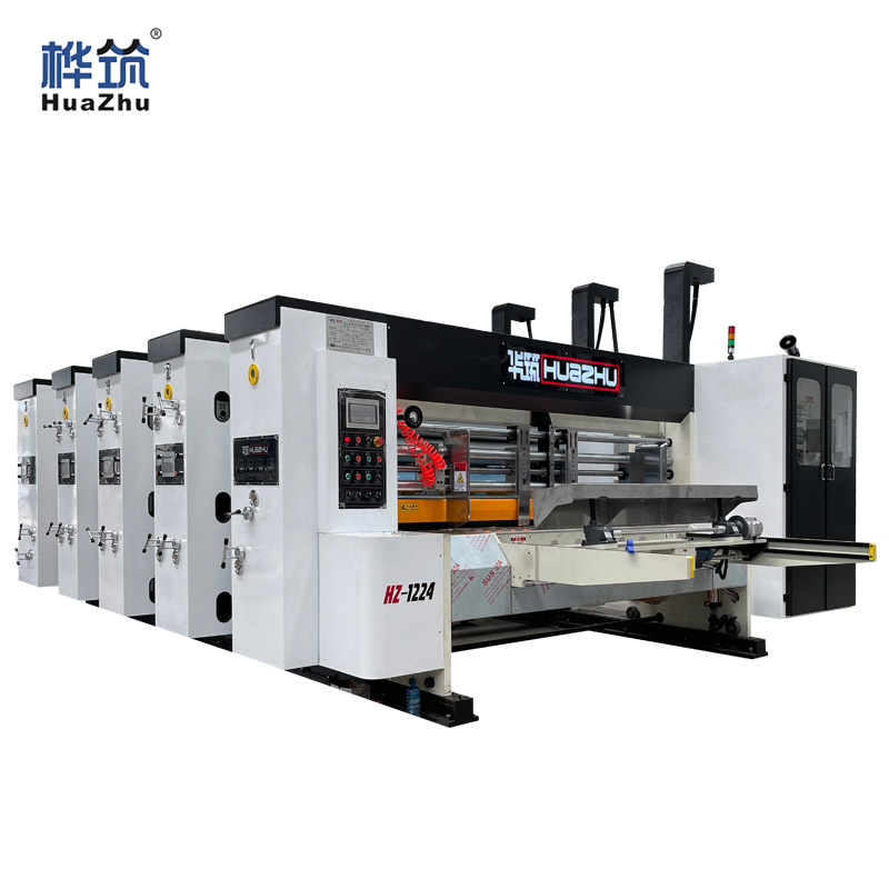 Carton Production Equipment Fully Automatic Corrugated Carton Ink Printing Slotting and Forming All-In-One Machine Carton Factory Machine