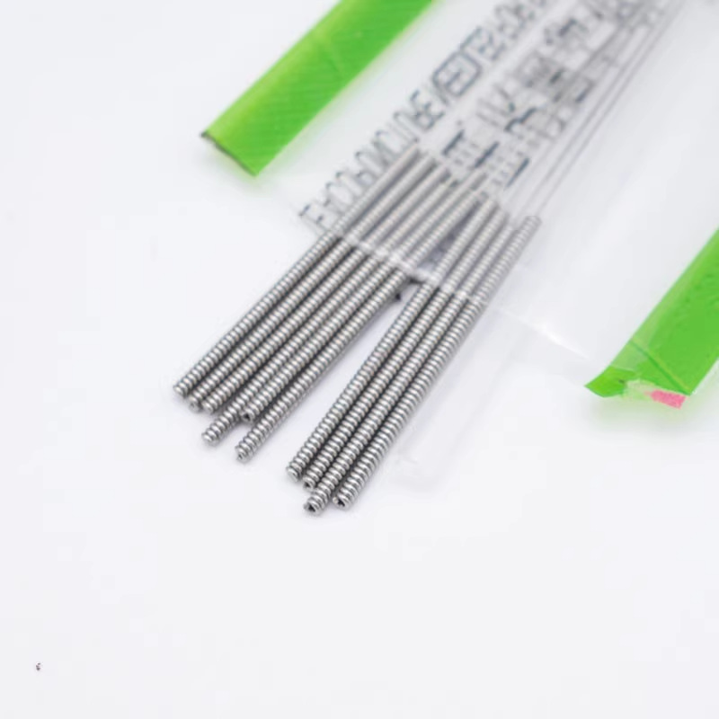 Zhang Zhongjing Acupuncture Needles 500 Disposable Sterile Thin Needles Traditional Chinese Medicine Acupuncture Needles Flat Handle Needles with Tube