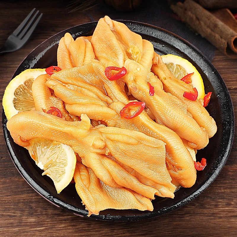 Boneless Duck Feet, Duck Products, Fresh Boneless Duck Claws, Chicken Feet, Duck Heads, Duck Feet, Raw Frozen Wholesale Hot Pot Ingredients