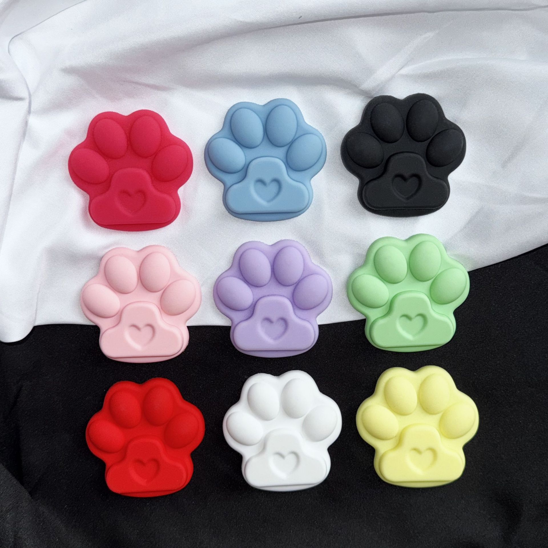 PVC мягкий силикон, японский и корейский стиль, милые большие кошачьи лапы, ручная работа, аксессуары для чехла телефона