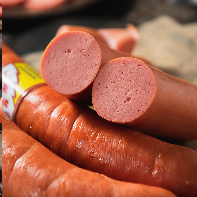 Baihui Food No. 6 Sausage Bulk Chaoyang Specialty Flavor Sausage Ready-To-Eat No. 6 Sausage Bulk Goods Not Less Than 500g