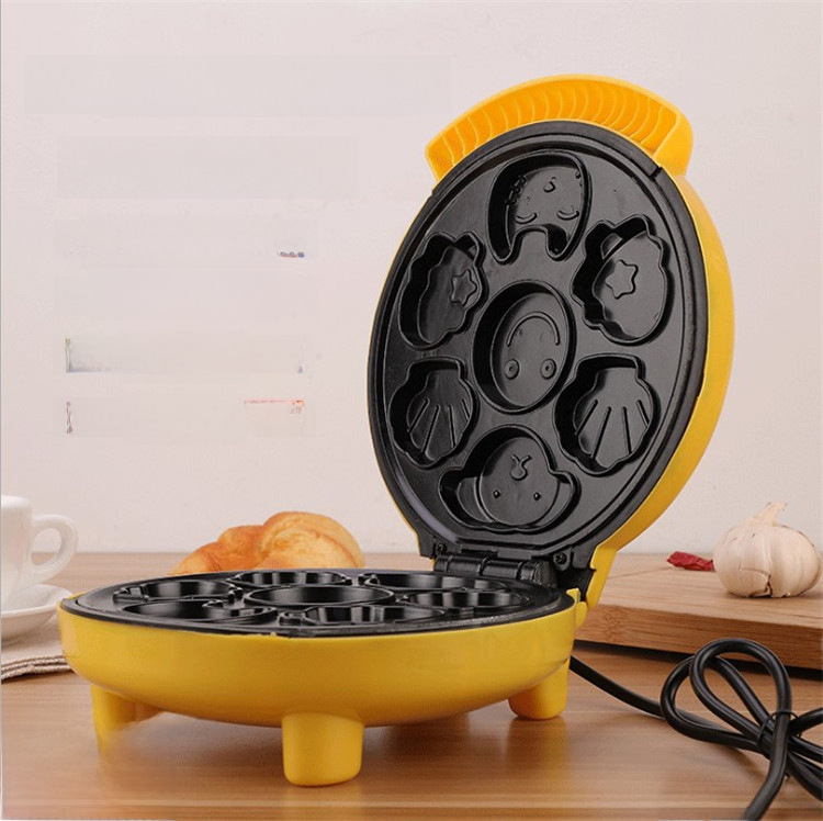 Cake machine Mini Breakfast Machine automatic household waffle machine children cartoon breakfast machine wholesale