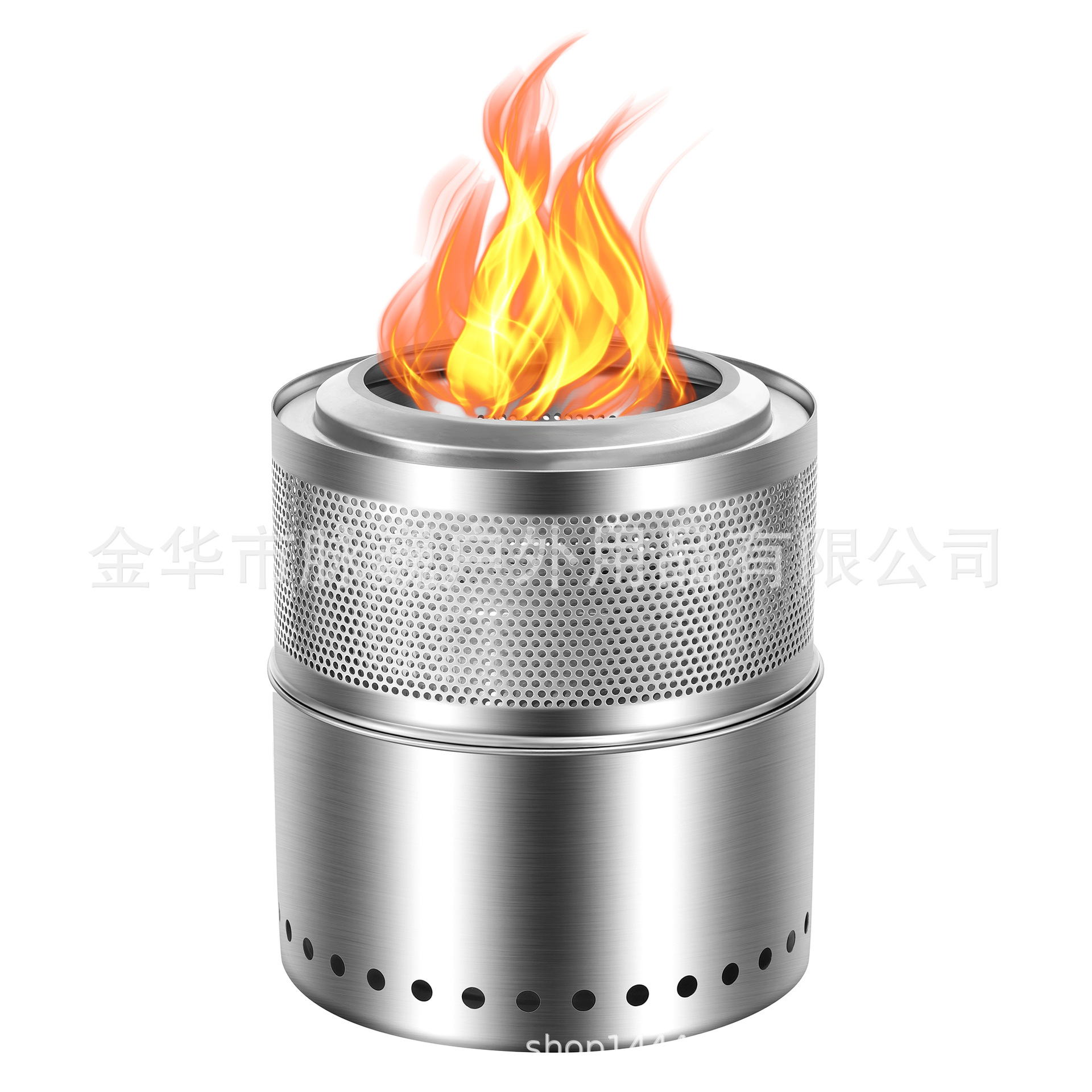 Cross-Border Outdoor Detachable Wood Stove Convenient Stainless Steel Courtyard Stove Bonfire Stove Camping Style Heating Stove Mw D226A